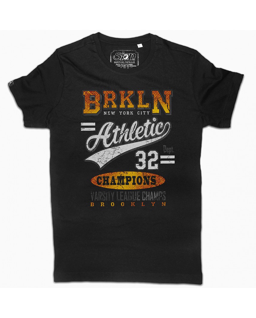 camiseta orgánica champion negra